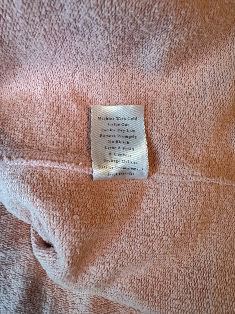 Frank & Eileen Anna Pink Long Sleeve Capelet 
 in Medium - Picture 5 of 5